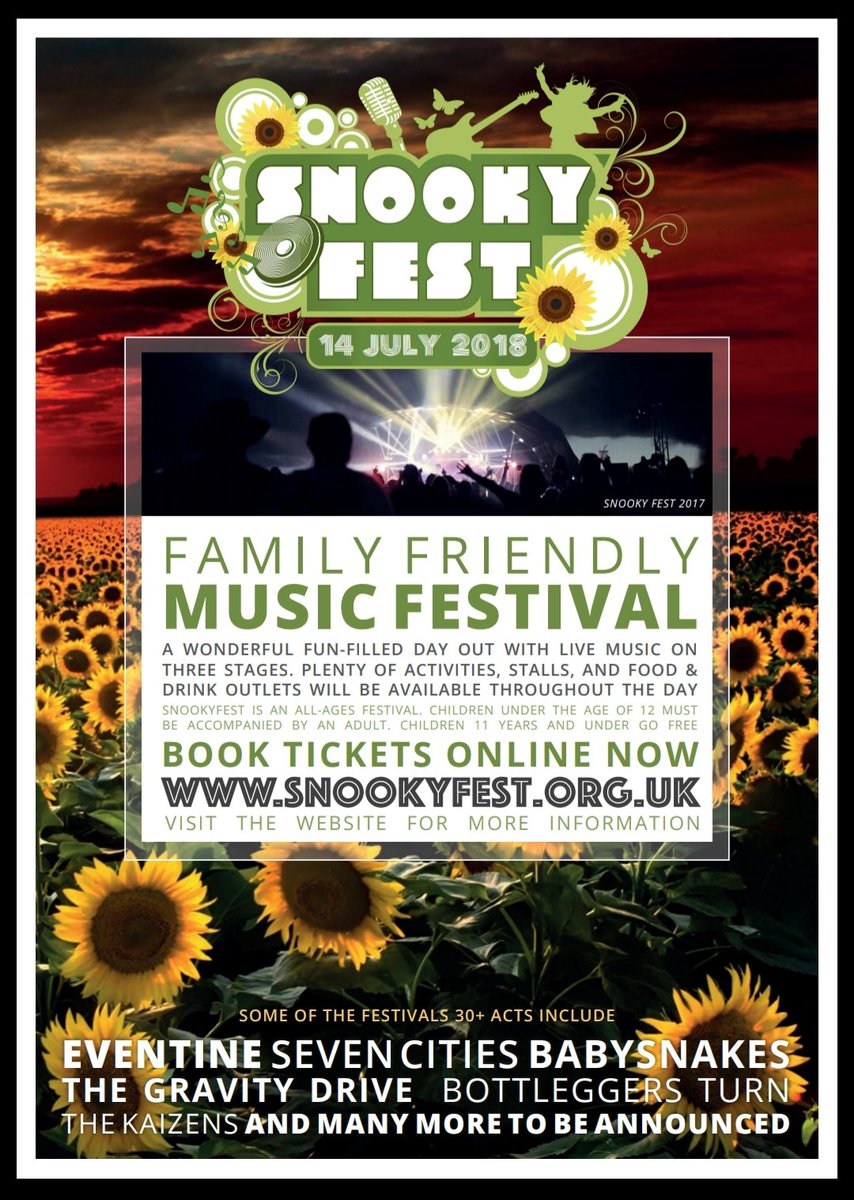 FestSnooky's tweet photo. @Torbay_Hour @Cazziebags @MillieandMe1 @Torbay_Hour @FestSnooky is back July the 14th raising funds for  @thesnookytrust charity early bird tickets £15 https://t.co/p5Cdm2zGxP