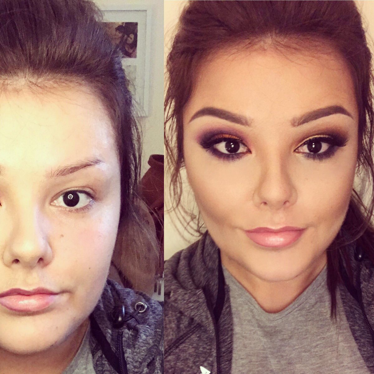 lyndseyfulton_'s tweet photo. The power of makeup 🌸 https://t.co/f2Jrc2U3wC