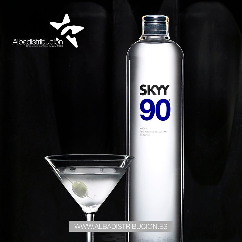 SKYY Vodka 90 es producido con trigo color ambar de invierno y con la ayuda de un nuevo proceso de destilación supervisado por ordenador que da un resultado de destilacion al 100% y que después se mezcla con agua de la Sierra de las montañas.

albadistribucion.es/vodka/238-skyy…