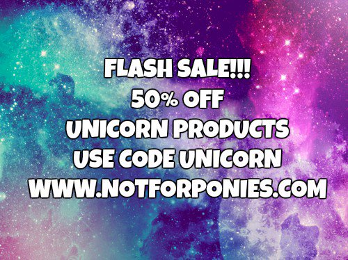 notforponiesuk's tweet photo. #FlashSale To celebrate #NationalUnicornDay we're running an awesome #specialoffer. Get 50% off any #unicorn product at https://t.co/qOR0pUTWU5 until Wednesday (11.04.18). Shop >>> https://t.co/m6TOe7cp0p
#unicorns #UnicornDay #unicornlove #loveunicorns #unicornsoftwitter https://t.co/HXVtc9U8sA