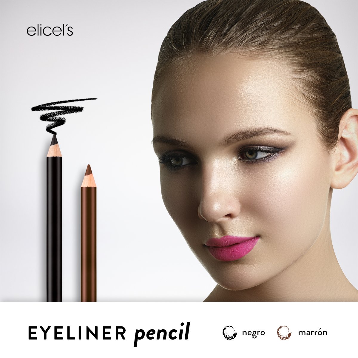 ElicelsMakeup's tweet photo. EYELINER PENCIL 🖤
Proporciona en una sola aplicación una mirada definida y color intenso ✔ Es muy fácil de aplicar y de esfumar para conseguir un look ahumado, buscalo en sus dos variantes NEGRO y MARRÓN 😍
Ingresá https://t.co/cZO9QkCT2i y adquirí nuestros productos 💋 https://t.co/bL0xoak1LF