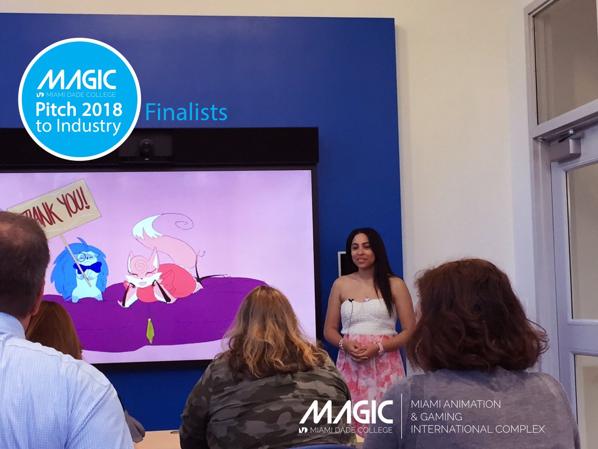 MAGIC_MDC's tweet photo. 📣Congratulations to all the MAGIC 2018 Pitch to the Industry Finalists!👏🎇
#magicPitch #magicStudents #PitchtotheIndustry https://t.co/26A1GFIEQz