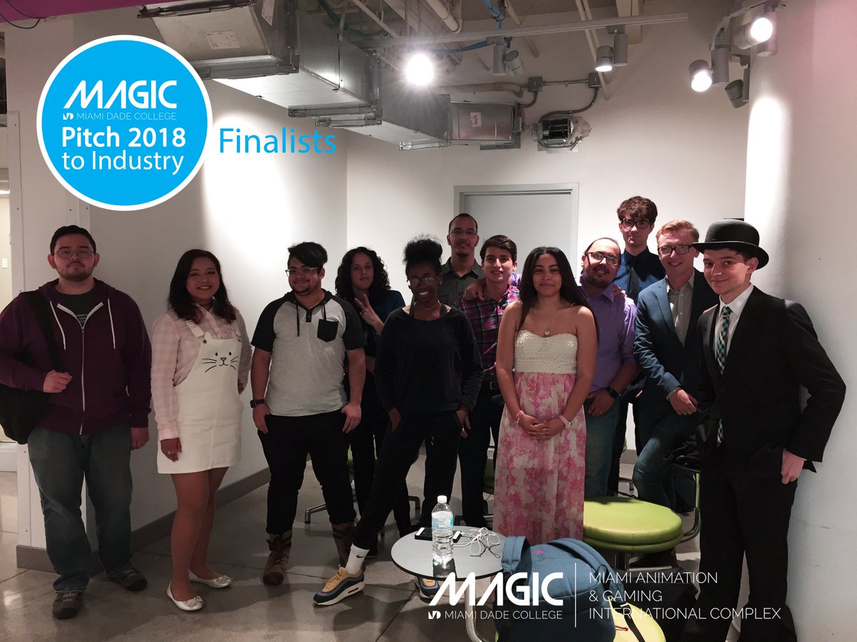 MAGIC_MDC's tweet photo. 📣Congratulations to all the MAGIC 2018 Pitch to the Industry Finalists!👏🎇
#magicPitch #magicStudents #PitchtotheIndustry https://t.co/26A1GFIEQz
