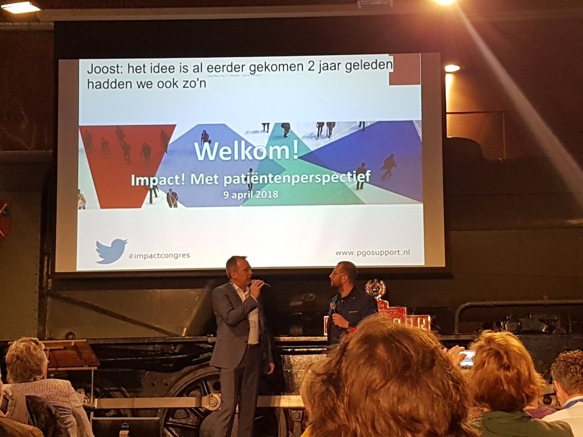 Prachtige locatie <a href="/Spoorwegmuseum/">Spoorwegmuseum</a> , geweldige opening door @rob_koops met prijzenkoffer en hilarische quiz #impactcongres @PGOsupport