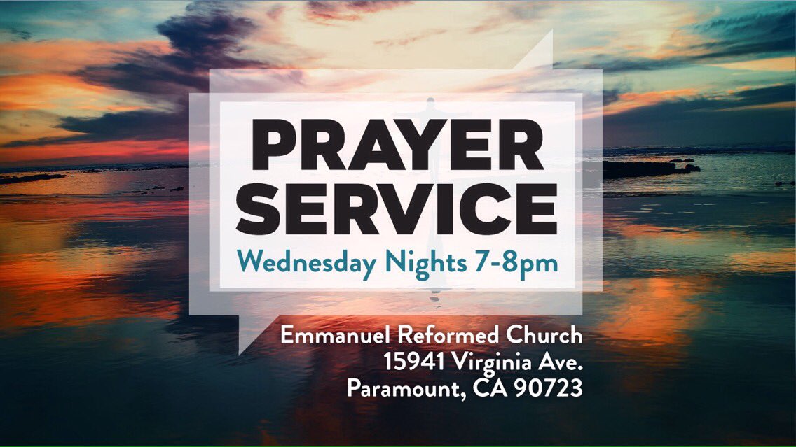 ERCLosAngeles's tweet photo. PRAYER &amp; WORSHIP SERVICE
Our prayer and worship services will continue through the months of April &amp; May looking at a different "Name of God" each week, while continuing to offer the chance to be prayed for by trained prayer ministers. 
Join us THIS Wed at 7 PM in the Sanctuary! https://t.co/JMk3GIhNPg