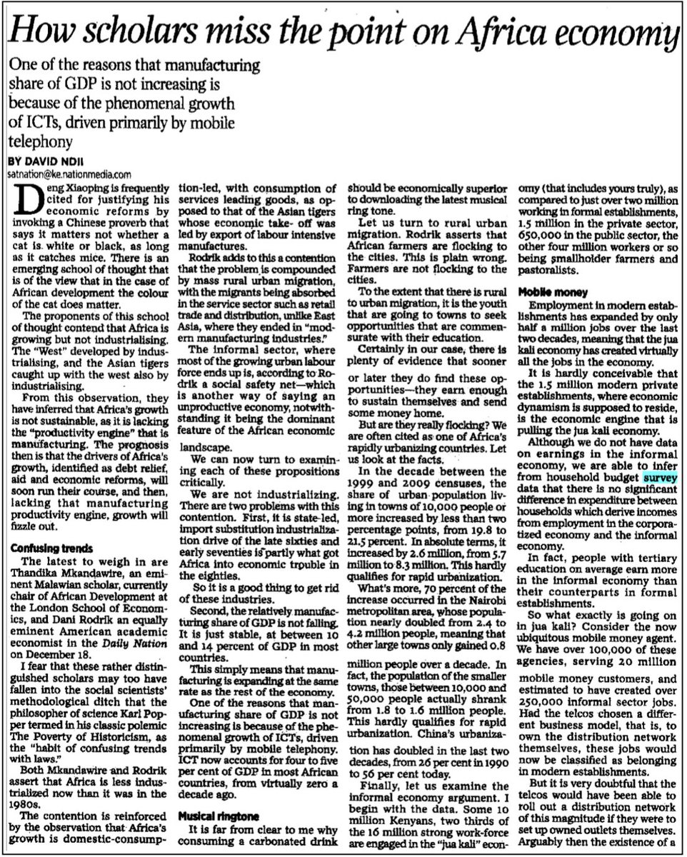 David Ndii tweet media