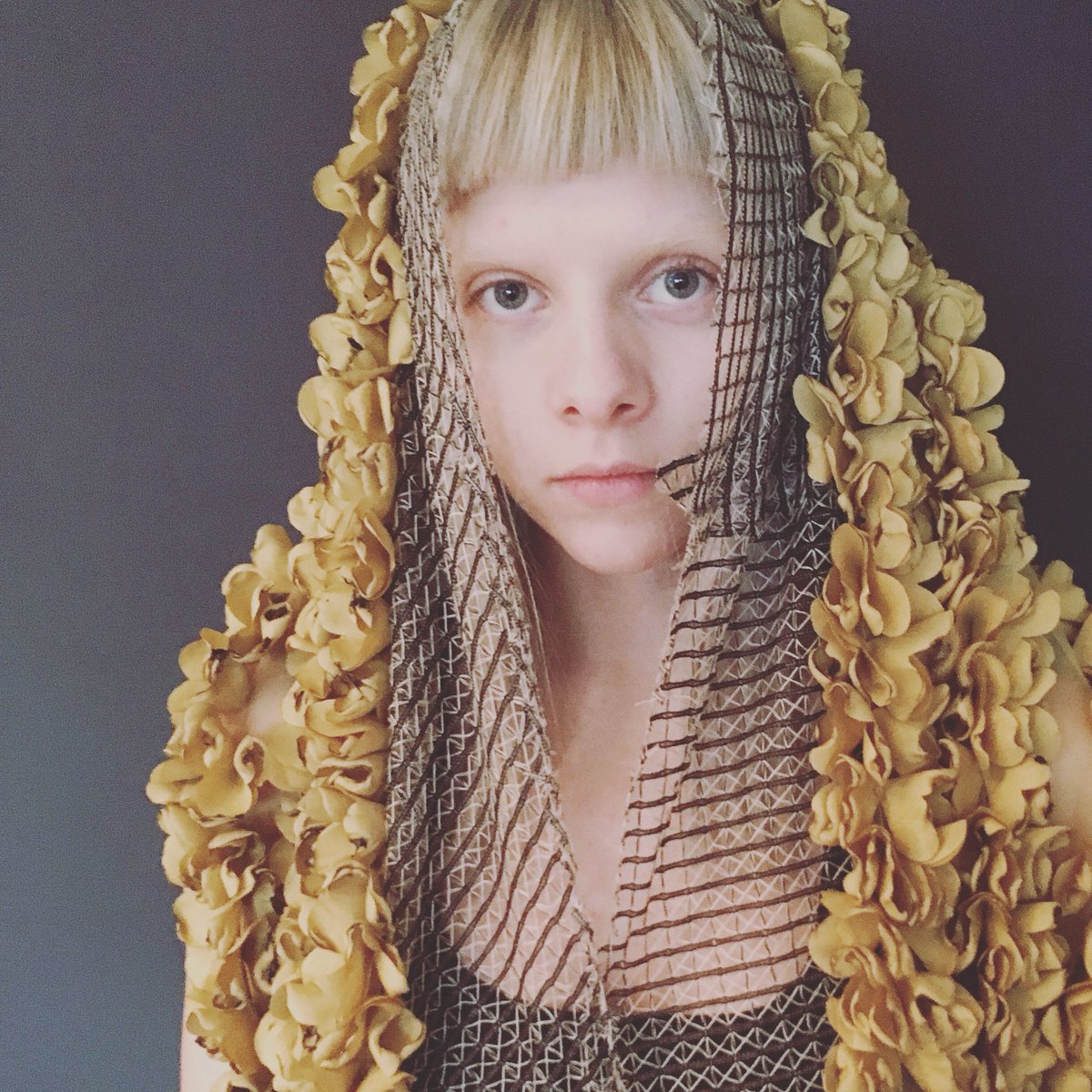 AURORAmusic's tweet photo. We had to make the skirt shorter. The amputated part makes a great hat. https://t.co/t41XjtnBgg