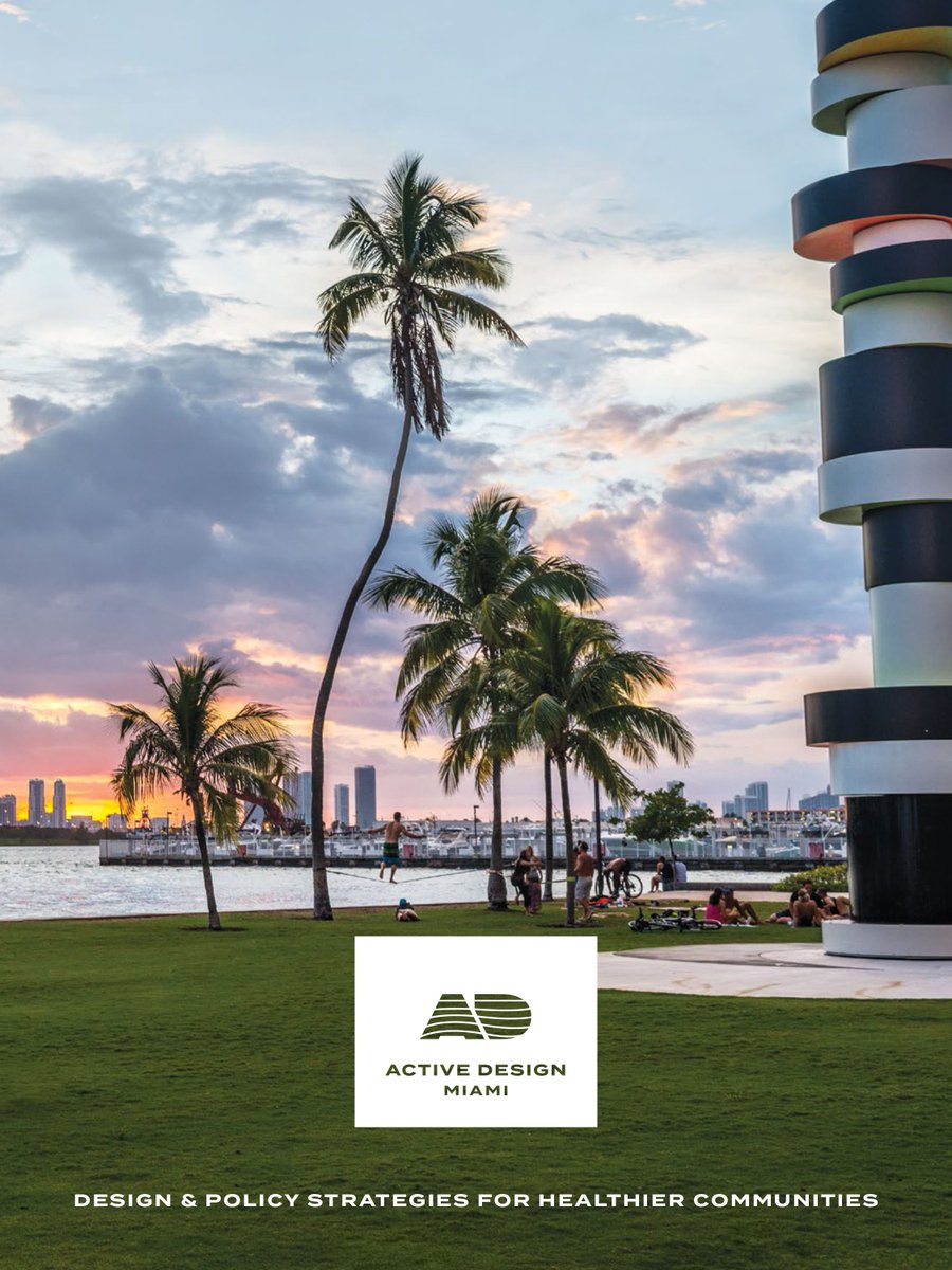 UrbanImpactLab's tweet photo. We’re thrilled that @SurfsideFlorida, @MiamiBeachNews, @MiamiDadeCounty, @CityofMiami, @pinecrestfl, @KeyBiscayne & @CityCoralGables all adopted @MiamiCAD’s #ActiveDesignMiami guidelines: https://t.co/iWfP20FOGM #Architecture #Design #Wellness #Innovation #UrbanImpactLab https://t.co/wceMCGZNGV