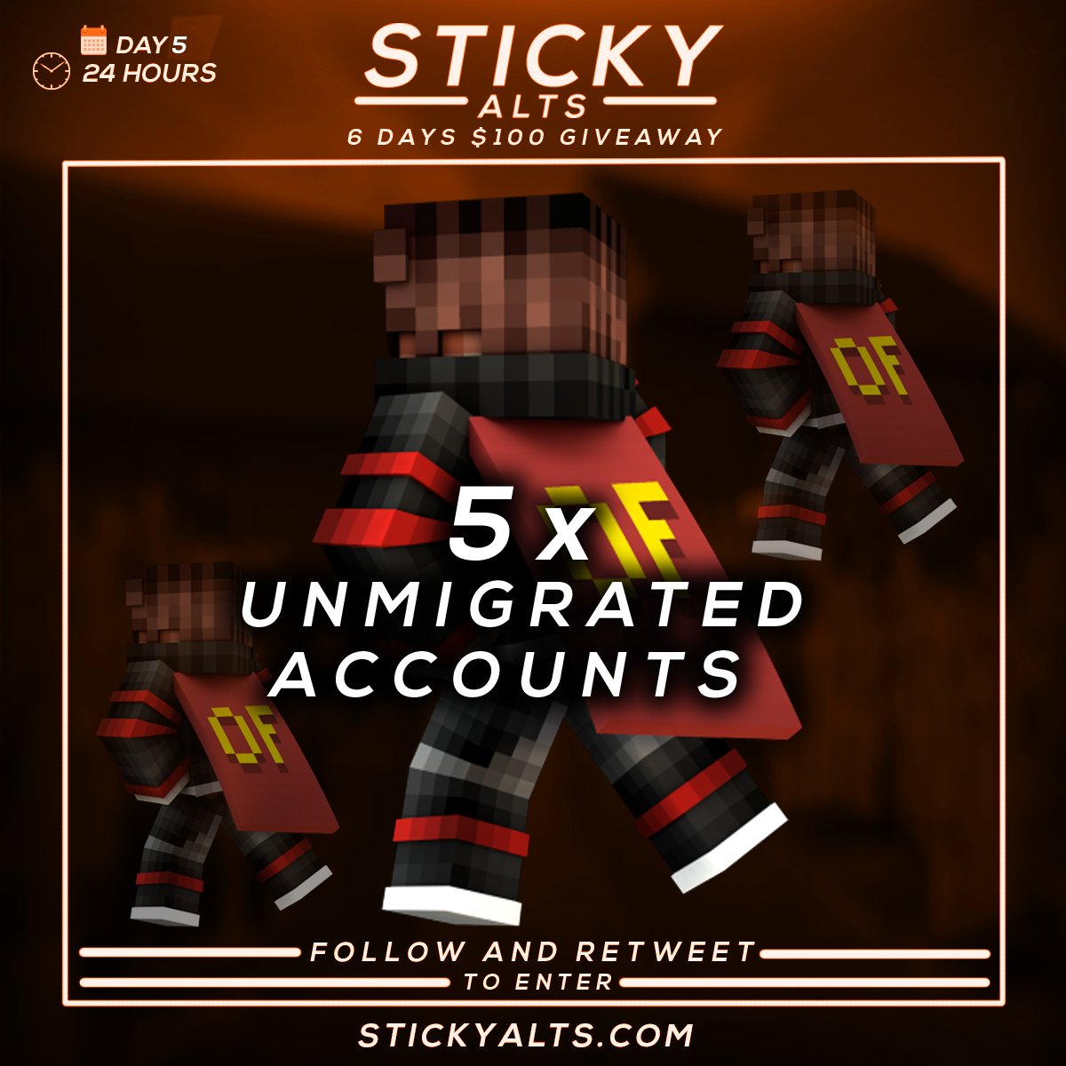 StickyAlts's tweet image. Day 5???
It came so fast!
Don't miss it, join fast 😃
Rt + Follow