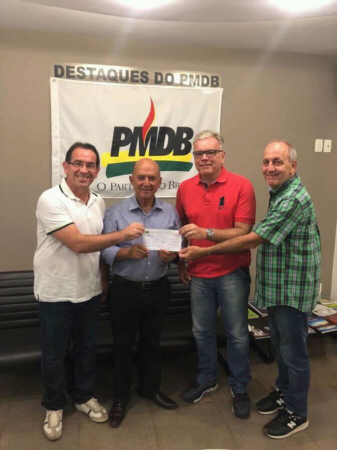 O ex-secretário de Segurança Publica do Espírito Santo, André Garcia assinou a ficha de filiação ao MDB. Garcia é o secretário que mais tempo ficou à frente da pasta da Segurança Pública capixaba.
