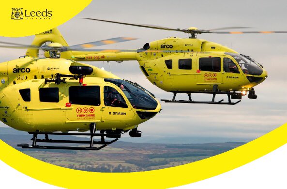 We have the <a href="/YorkshireAirAmb/">Yorkshire Air Ambulance</a> visiting us tomorrow 😊 come see them and ask some Q’s 1-2pm for kids and 2-3pm for adults. 🚁
