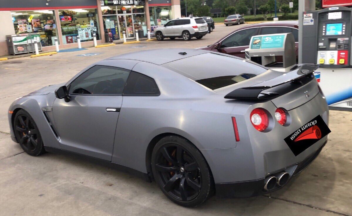 PesosCustomz's tweet image. Brushed Aluminum Wrap for this GTR!! @Nissan @NissanGTR_  
#Issa Wrap!! Contact information is pinned for any of your Vinyl Wrap Needs!! Mention Pesos Customz as your referral!! #PC #IssaWrap