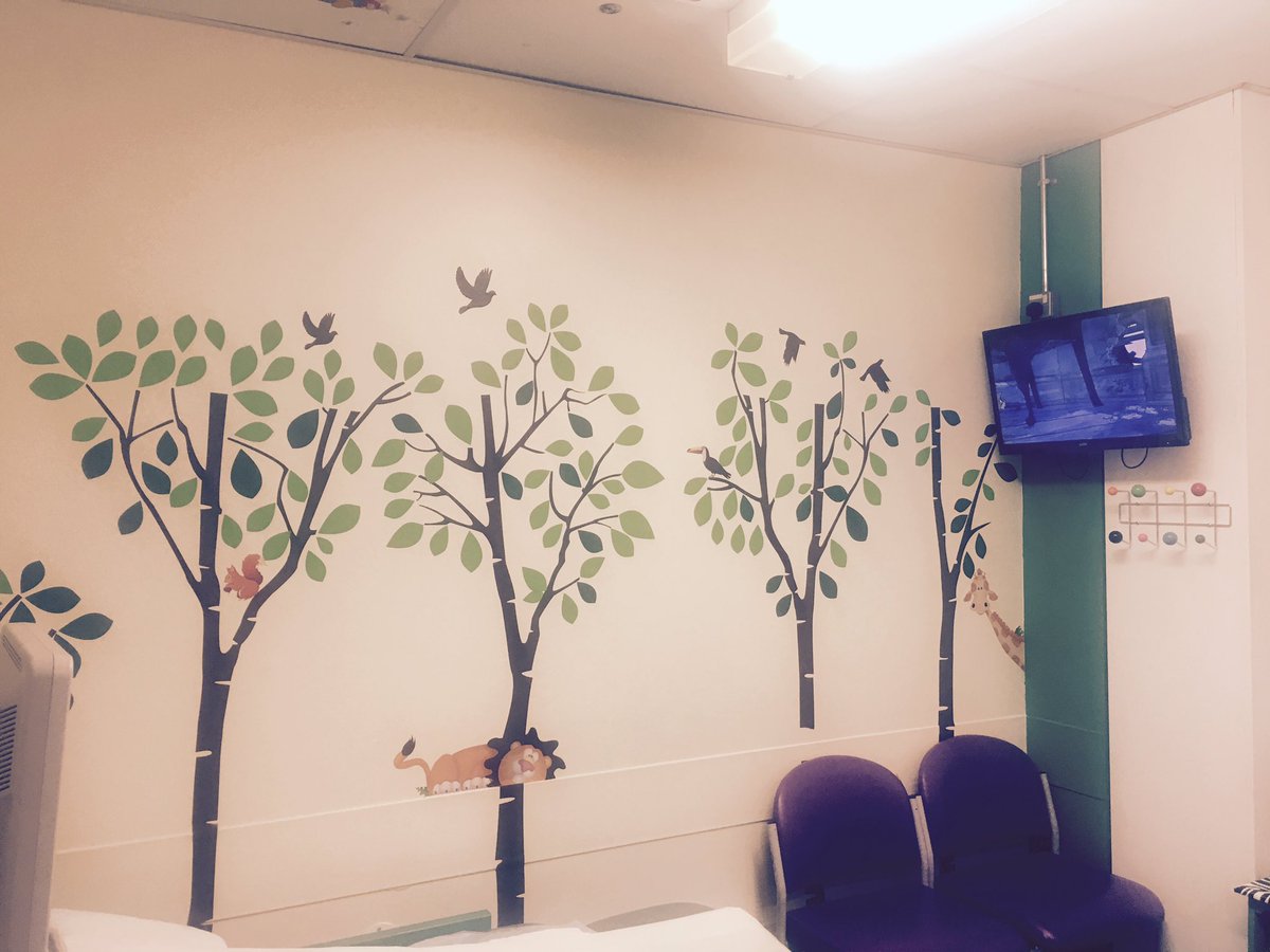 Thank you to friends, <a href="/GivingtoGeorges/">St George's Hospital Charity</a> and <a href="/craftyfoxxart/">Crafty Foxx</a> for generous donation towards refurbishment of our paediatric radiology area @StGeorgesTrust. Dream team-Doreen, Syed and Carla we did it! <a href="/carladigr/">carla di grazia</a>