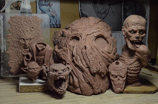 Monster Clay - Monster Clay Sculpt of the Day 01/15/19