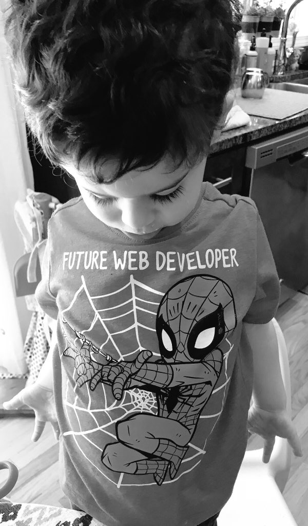 davidevops's tweet image. Our mutual love of superheroes meets my use of subtle and/or subliminal messages to steer his future career path #futurewebdeveloper