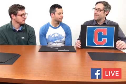 asicentral's tweet photo. Me and a few of my colleagues -- @ChrisR_ASI and @CJ_Advantages -- talked #BaseballPromotions and World Series predictions in a Facebook Live today. What do you think of our picks? https://t.co/4vD19ZMghY https://t.co/j9dMBgXaqB