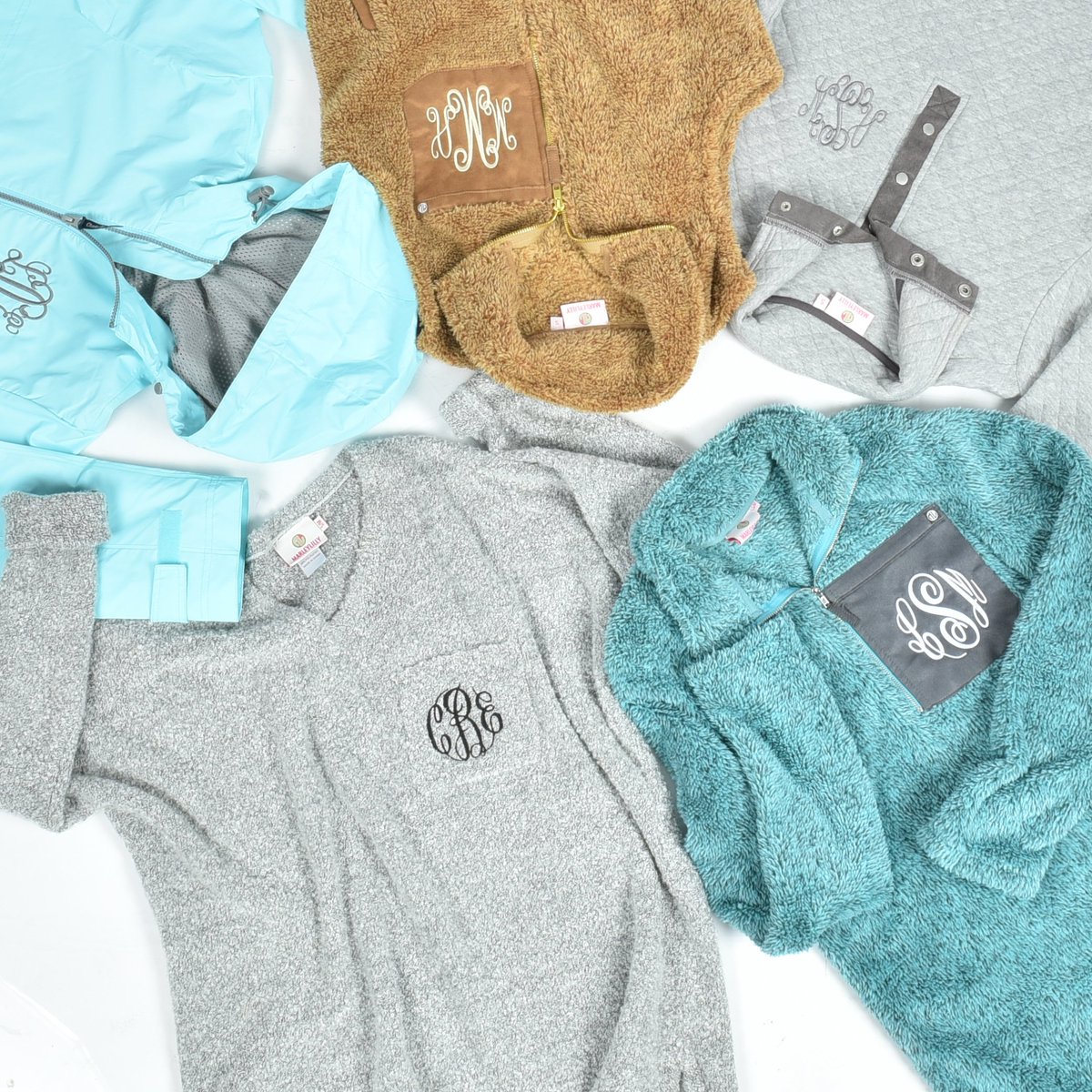 Everybody's on the hunt for a cute and comfy sweater! Well, we're here to tell ya the search is finally over, thanks to our ultra comfy outerwear collection! 😍 #monogrammed #comfortiscuter #monogramHQ #sweaterweather