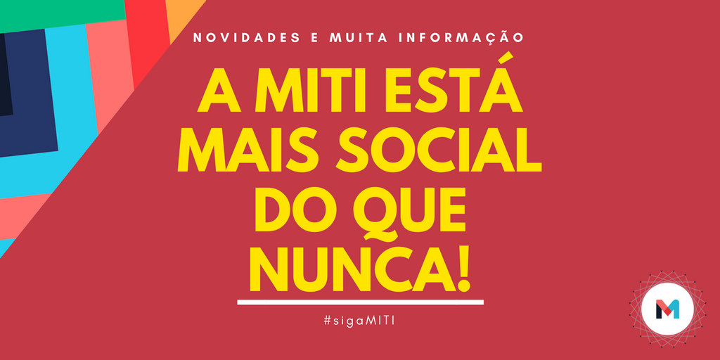 MitiInteligenci's tweet photo. A MITI Inteligência está com um novo formato nas redes sociais e vai trazer muitas novidades semanalmente para você. Fique ligado. #sigaMITI https://t.co/Tmqkf6tNNC