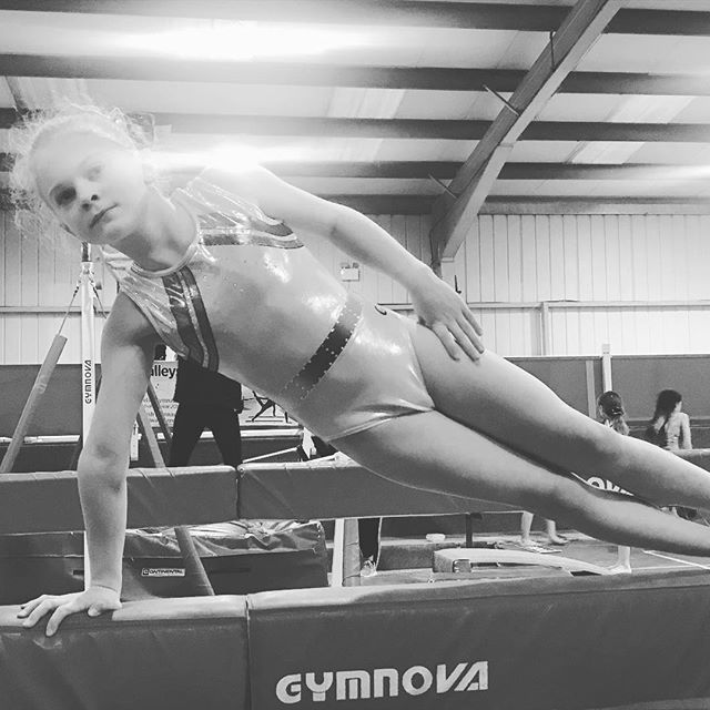 VGAGymnastics's tweet photo. Cool as a cucumber working on her core! #Core #Strength #CoreEveryday #Gymnastics https://t.co/3k5F6zU8rI https://t.co/lYaSBqzttN