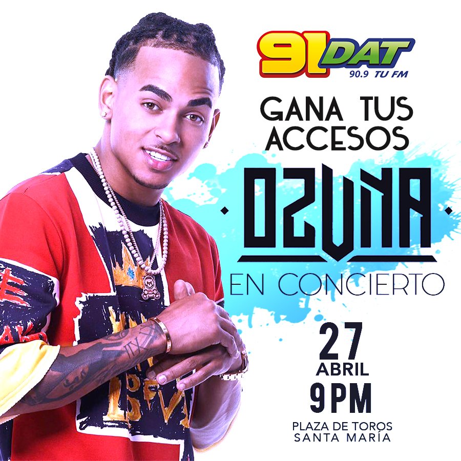 91oficial's tweet photo. Participa y gana tu acceso para el concierto de @Ozuna_Pr.
#YoSoy91DAT #Querétaro https://t.co/B7EU9F1A7W