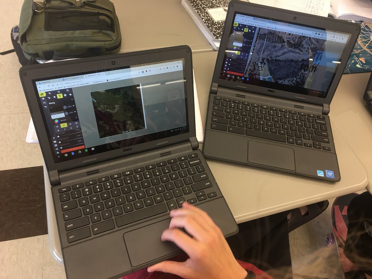 wlcjgreiner's tweet photo. Identifying examples of weathering, erosion, & deposition with Sketch IO. #unlockingITtogether #WilsonRocksIT #wilsonscience https://t.co/P7dfGsTmq1