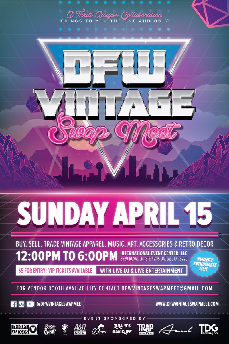 DFW Vintage Swap Meet tweet media
