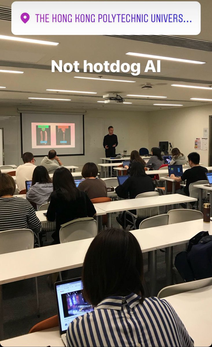 AI is in the classroom. Dbrain CEO Dmitry @Matskevich shared his vision with Computer Science Master’s students at <a href="/HongKongPolyU/">The Hong Kong Polytechnic University (PolyU)</a>. Thanks for welcoming us!