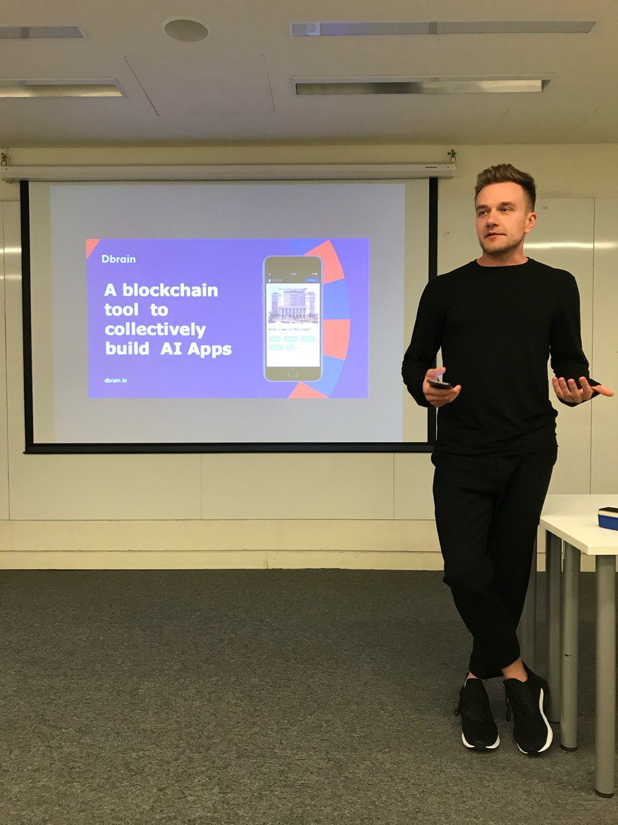 dbrainio's tweet photo. AI is in the classroom. Dbrain CEO Dmitry @Matskevich shared his vision with Computer Science Master’s students at @HongKongPolyU. Thanks for welcoming us! https://t.co/rmHPHX0Px3