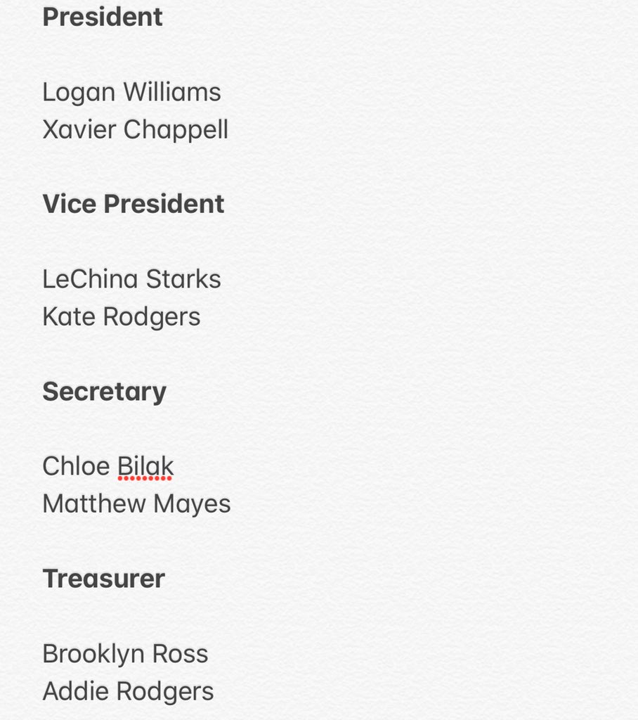 tilghman_pride's tweet photo. The candidates for Pep Club are: https://t.co/YcQsT5ek5Y