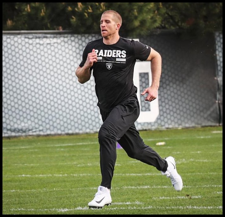 NFLMAVERICK's tweet photo. #Raiders Jordy Nelson 
@JordyRNelson https://t.co/wE9ycTHicD