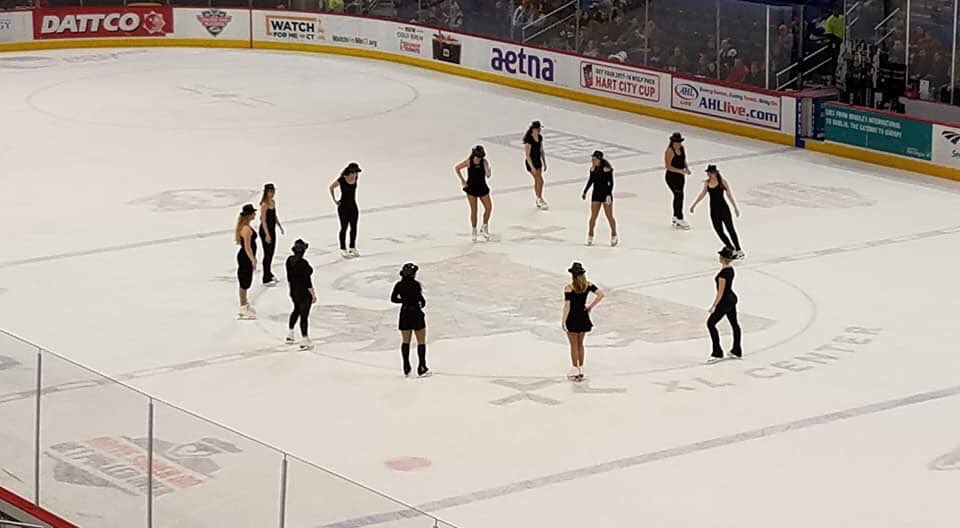 UCFigureSkating's tweet photo. We had so much fun last night performing at the Wolfpack game skating to a mix of Michael Jackson songs! https://t.co/n8tU90ytyB