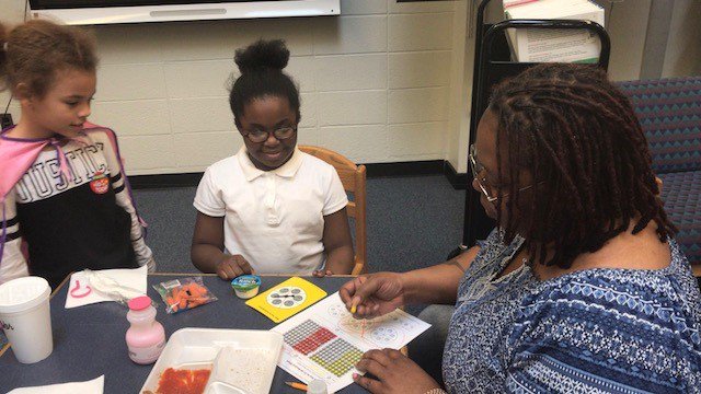 ChristinaK12's tweet photo. #BancroftES Students “Crunch and Munch” Their Way to Learning about Money  | https://t.co/5b2EIhNb0l https://t.co/98E4yhGmXw
