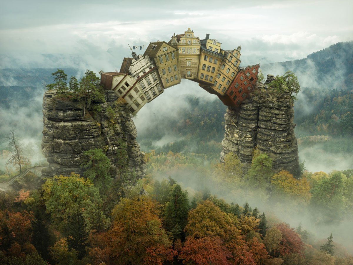 Adobe's tweet image. Take another look through @tackochgodnatt's surreal lens, and see the world in a new way: adobe.ly/2HkbMjW