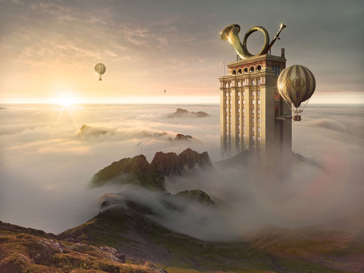 Adobe's tweet image. Take another look through @tackochgodnatt's surreal lens, and see the world in a new way: adobe.ly/2HkbMjW