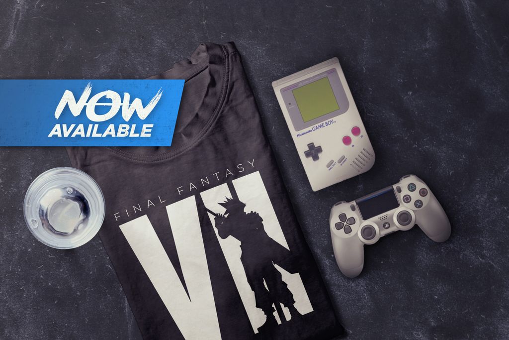 The_SaveState's tweet photo. What's your favorite #FinalFantasy? Pick yours up at https://t.co/6qRt80AE7C 
.
.
.
#FinalFantasyVII #PlayStation #PS1 #FinalFantasyXV #RetroGaming #Gaming #GameArt https://t.co/ZXY8NM1lx0
