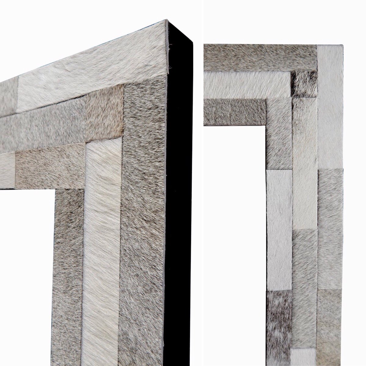 framemasterrob's tweet image. 50 Shades Framed. #leather #block #Frame #GREY #hair #Custom #handmade #Creative #designthinking