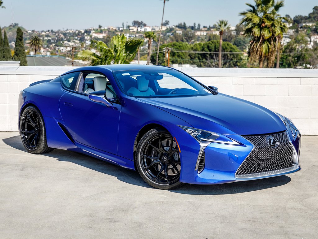 Lexus lc500 черный матовый