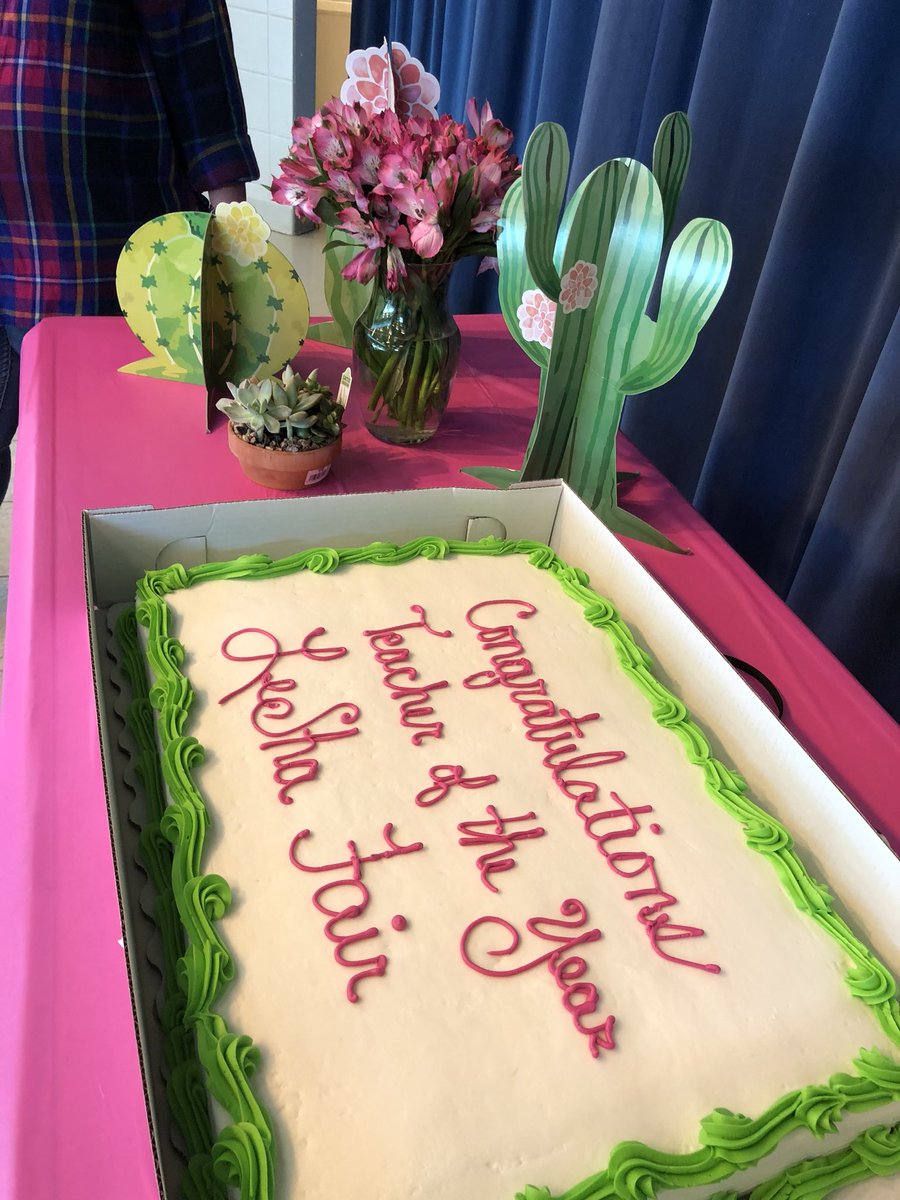 CISDWalker's tweet photo. Congratulations to @LeshaFair! Walker Elementary’s Teacher of the Year. @OfficialCISD #walkertribe https://t.co/bZCD5I7mbv
