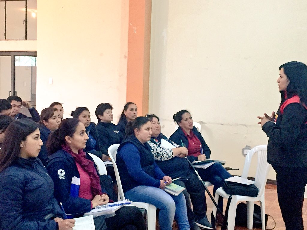 Coordinadores CDI MIES #Carchi Participan en Taller Sensibilización en Discapacidades dictada por <a href="/conadisecu/">CONADIS Ecuador</a> #InclusiónParaTodaUnaVida <a href="/berecordero/">Berenice Cordero</a>