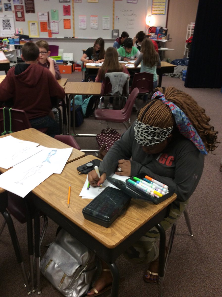 AMCMStheatre's tweet photo. Creating costume designs for "The Little Mermaid" @AMCMSCatPRIDE #amcms #bethespark #amcmsfinearts https://t.co/tOO4D7Gsjg