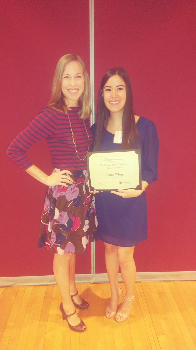 TrishaTeig's tweet photo. Super proud and appreciative of our awesome student employee Katie! @LLRC_FSU #NolesAtWork #NSEW https://t.co/0iDKuxJvwm