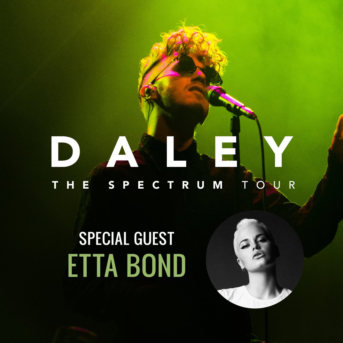 DALEYmusic's tweet photo. Maaaaaaad excited to announce that my bredrin @EttaBond will be joining me as special guest on all UK dates of #TheSpectrumTour!!!

Tickets > https://t.co/acODOdeHPv

#Birmingham 1st May
#Manchester 3rd May
#Brighton 6th May
#London 7th May https://t.co/wV2wYscgvU