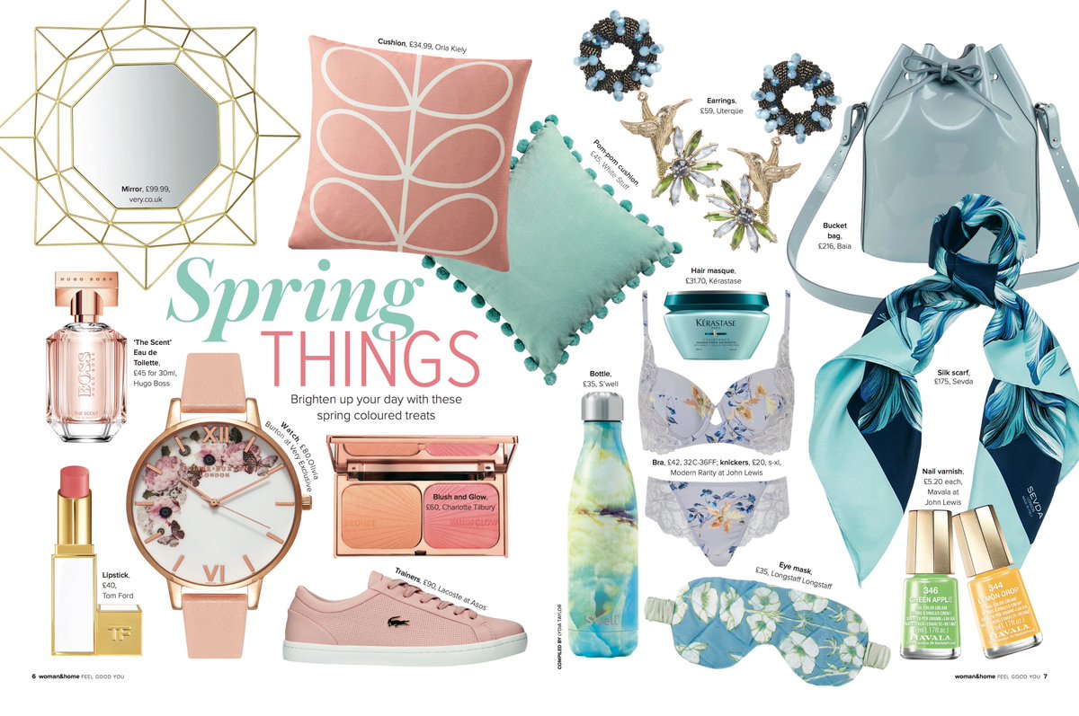 The Feel Good guide from Woman&amp;Home. So many things to make you feel fabulous including our silk eye mask. 💙