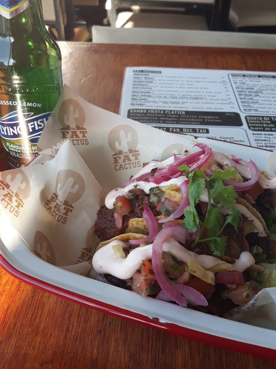_popcraze's tweet photo. @FlyingFishSA always, @Fatcactus food is so amazing. https://t.co/7QMhiDBd3q