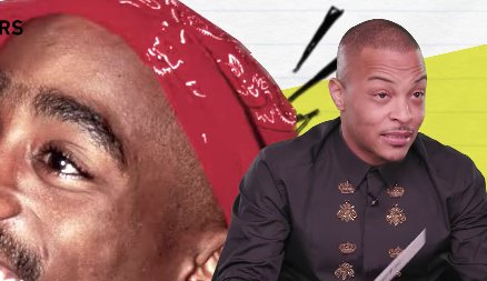 Video of T.I. rating bars from fellow rappers and unknowingly he clowns 2pac's lyrics - - whatspoppinmusic.com/video-of-t-i-r…