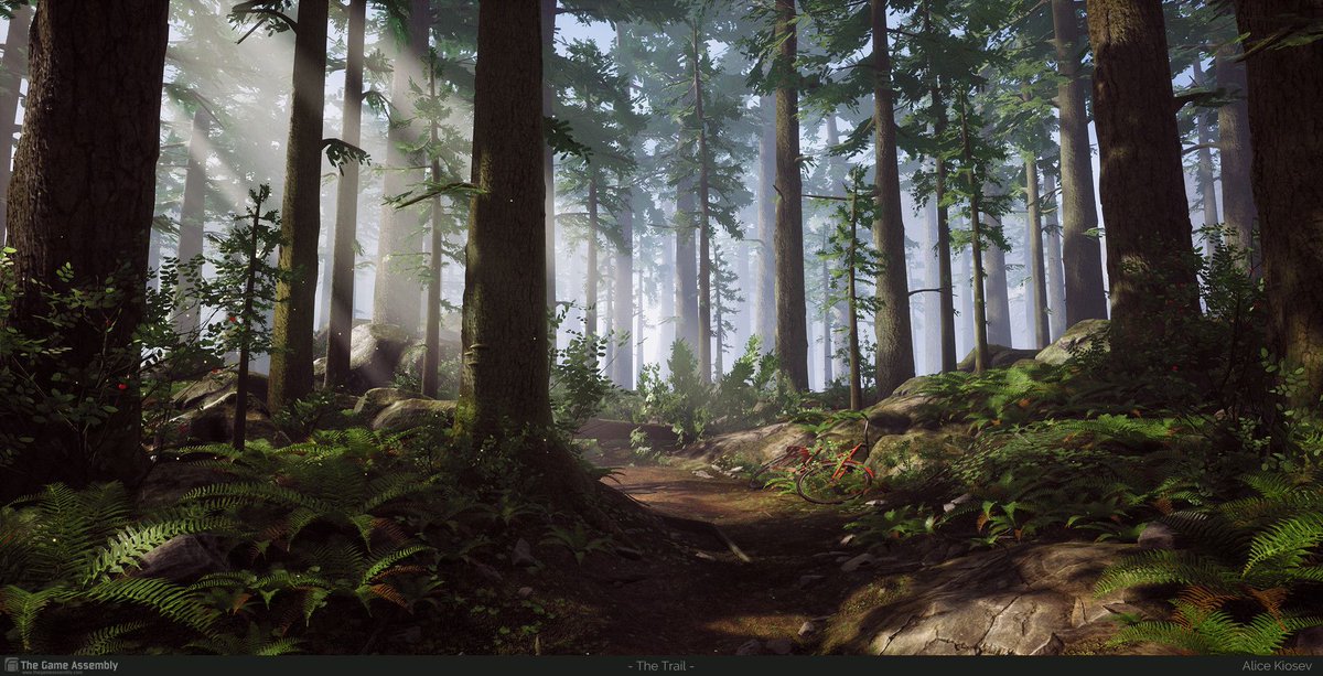 Speedtree Thegameassembly Student Alice Kiosev S Forest Scene Is A Peaceful Place For When You Re Two Tired And Need To Lie Down T Co Ulkvdovbqh T Co Crgh4vvt2n