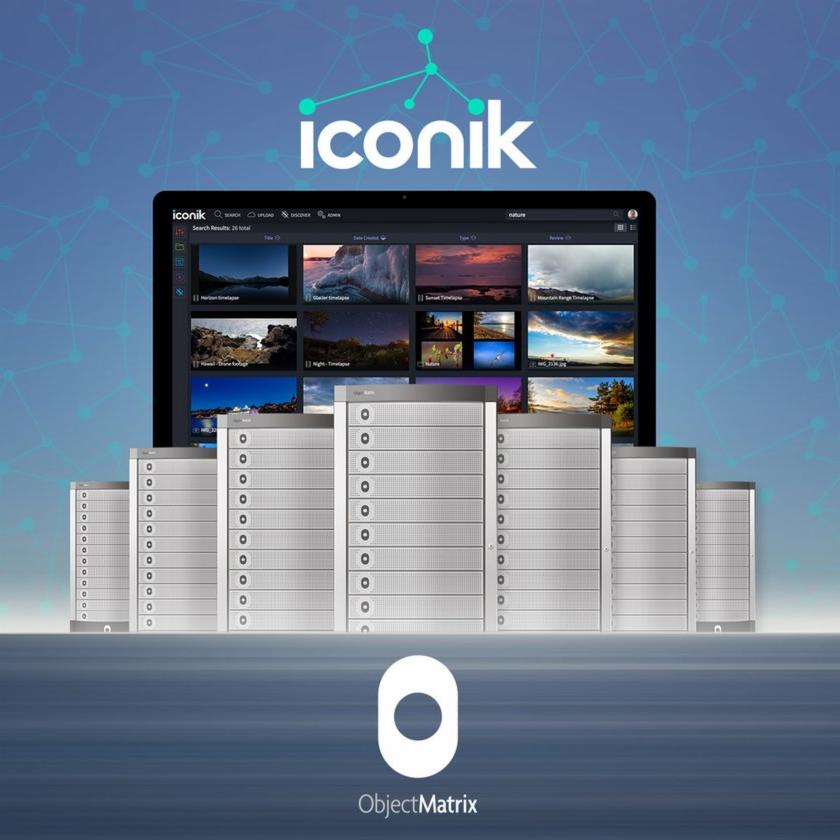 cantemo's tweet image. We recently partnered w/ @Object_Matrix to deliver hybrid cloud workflows through an integration between #MatrixStore object storage &amp;amp; @iconik_io, the media management hub. Get a demo of this integration at both our booths (SL5005 and SL5007) at #NABShow! ow.ly/vAuF30jo1gS