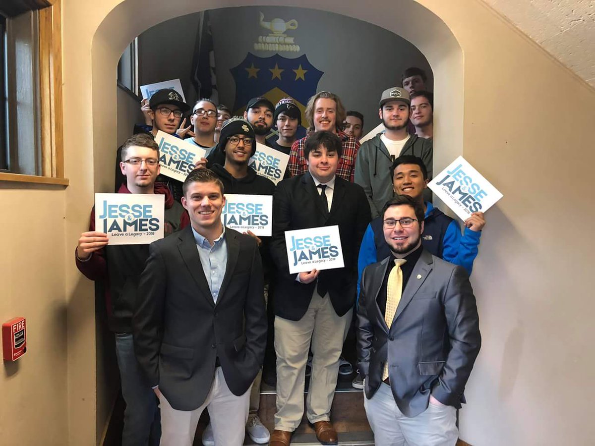 Jesse & James for ASUI President & Vice President tweet media