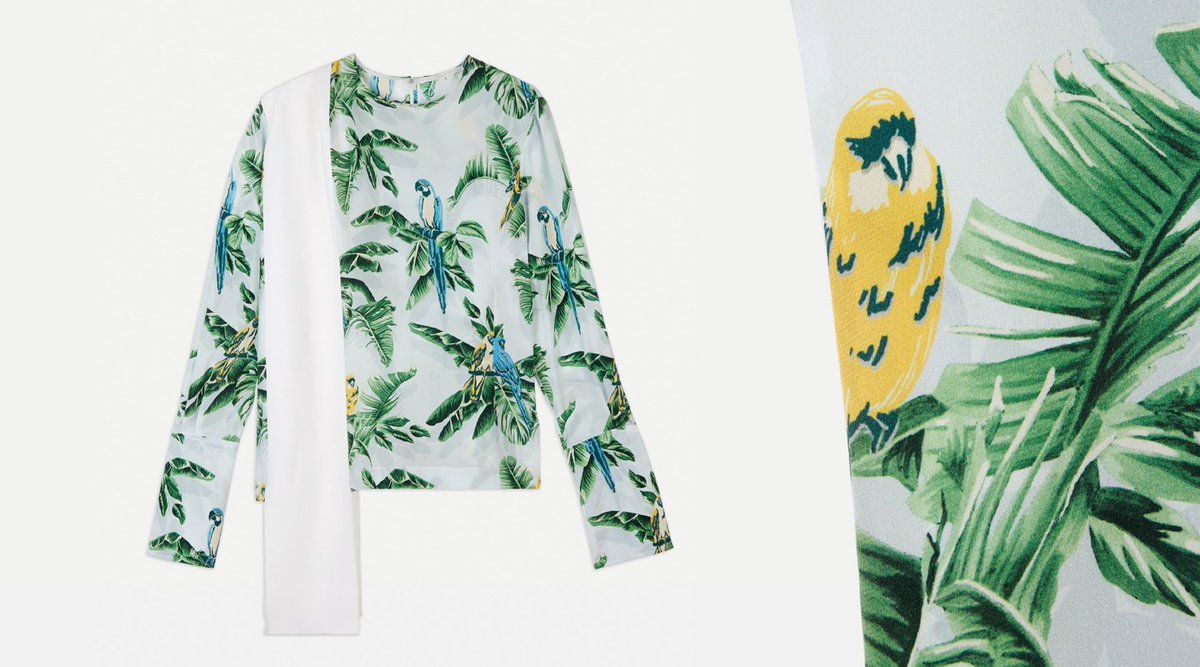 access_mag's tweet photo. Spring collection plays with construction, the Birds of Paradise print is sure to add a touch of whimsy. @stellamccartney
Click to the link to discover our article! https://t.co/ogwOZ1N3Ts

#enjoythebest #stbarth #geneva #StellaMcCartney https://t.co/q7Q14UF37x