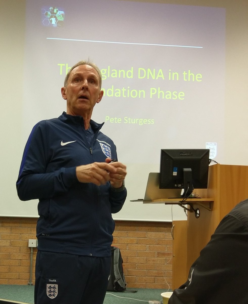 rich_p's tweet photo. Just back from an excellent evening with @sturge_p and @NorthantsFA
Really good to get some more knowledge and understand some more of the how as well as the why of the England DNA
#PSNorthants2018 https://t.co/L8zX0yEato
